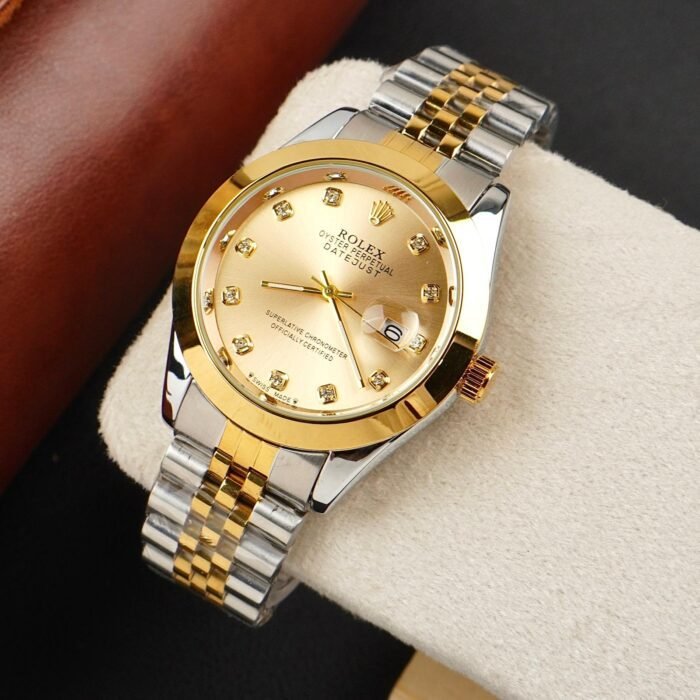Rolex AAA+ Style Datejust – Gold & Silver Edition | Master Lock • Working Date